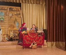 Отчетный концерт отдела фольклорного пения