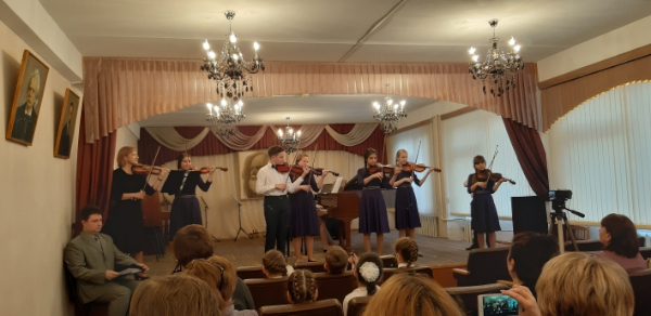 Ансамбль "Жаворонок" на конкурсе им. Ю. Башмета