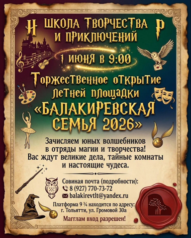 Приглашаем на летнюю смену!